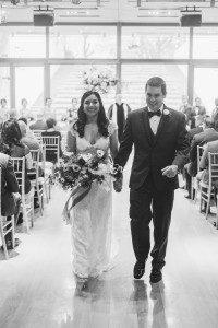 wedding recessional at the nasher in dallas