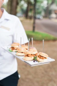 southern chicken and biscuits at a Montage Palmetto Bluff wedding planned and designed by Birds of a Feather Events