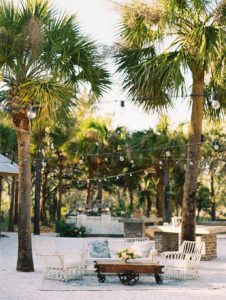 Welcome Party at Moreland Landing at Palmetto Bluff planned and designed by Birds of a Feather Events