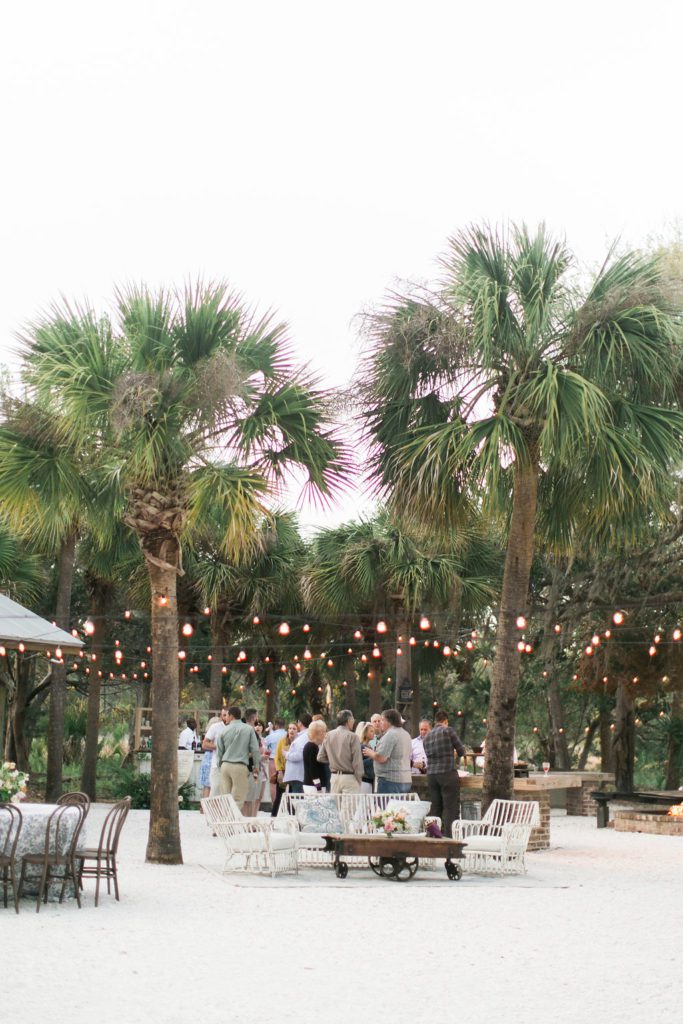 Welcome Party at Moreland Landing at Palmetto Bluff planned and designed by Birds of a Feather Events